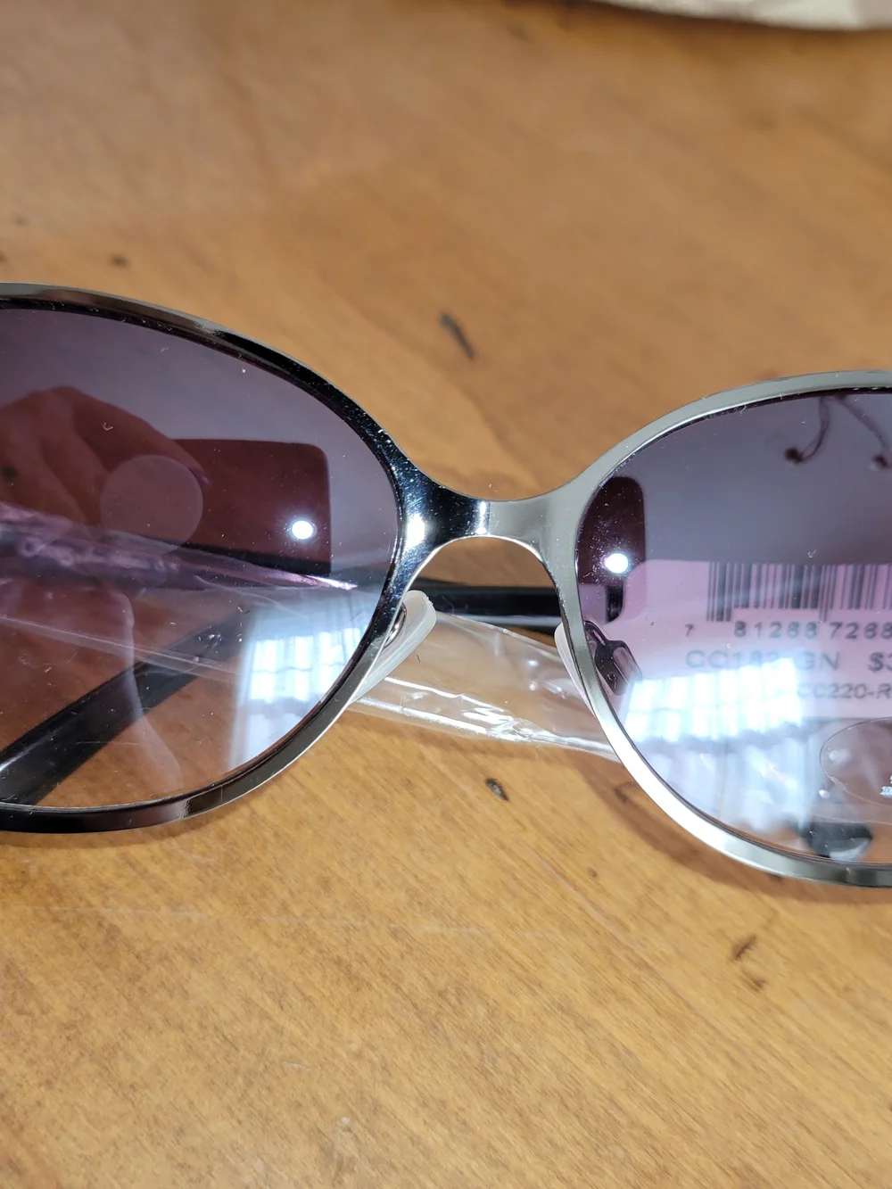 Circus by Sam Edelman Gunmetal Sunglasses